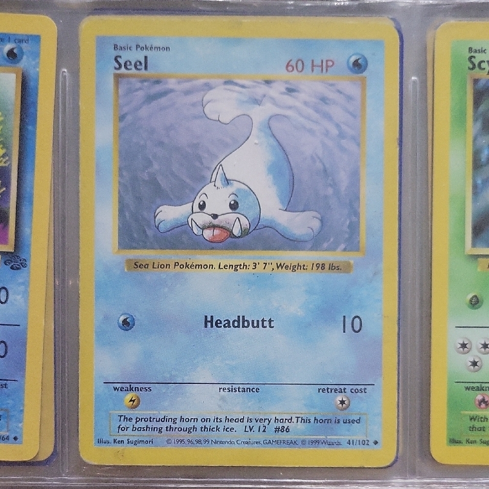 Pokémon Card Seel